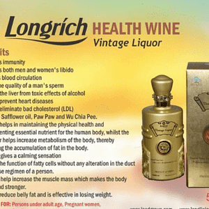 LONGRICH NATURAL HEALTH VINTAGE WINE